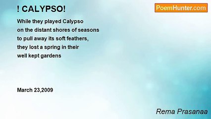 Rema Prasanaa - ! CALYPSO!
