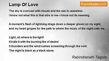 Rabindranath Tagore - Lamp Of Love