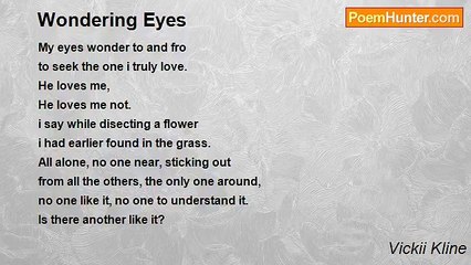 Vickii Kline - Wondering Eyes