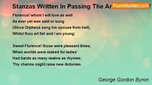 George Gordon Byron - Stanzas Written In Passing The Ambracian Gulf