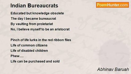 Abhinav Baruah - Indian Bureaucrats