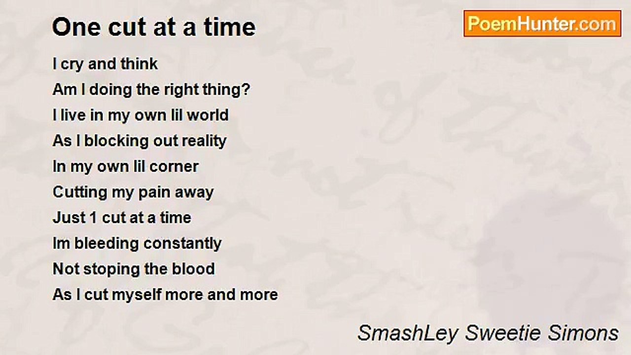SmashLey Sweetie Simons - One cut at a time