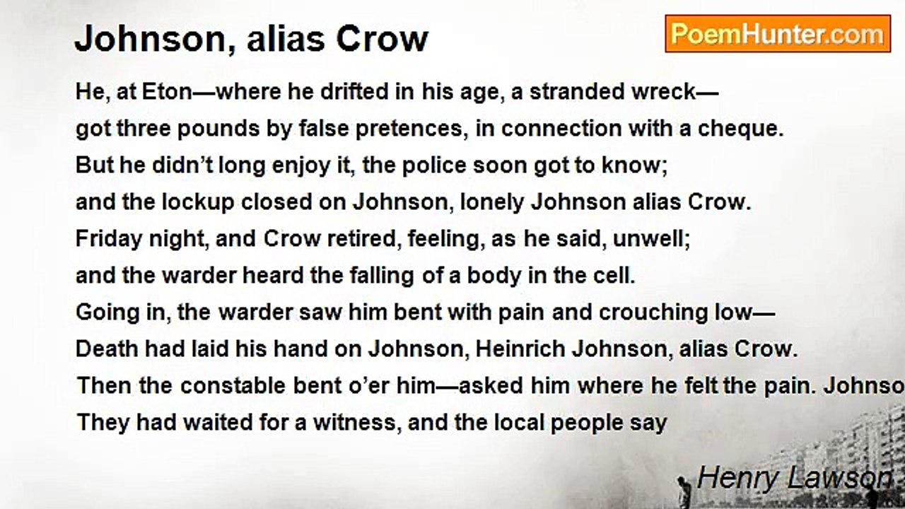 Henry Lawson - Johnson, alias Crow