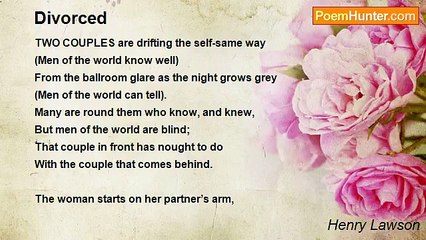 Henry Lawson - Divorced