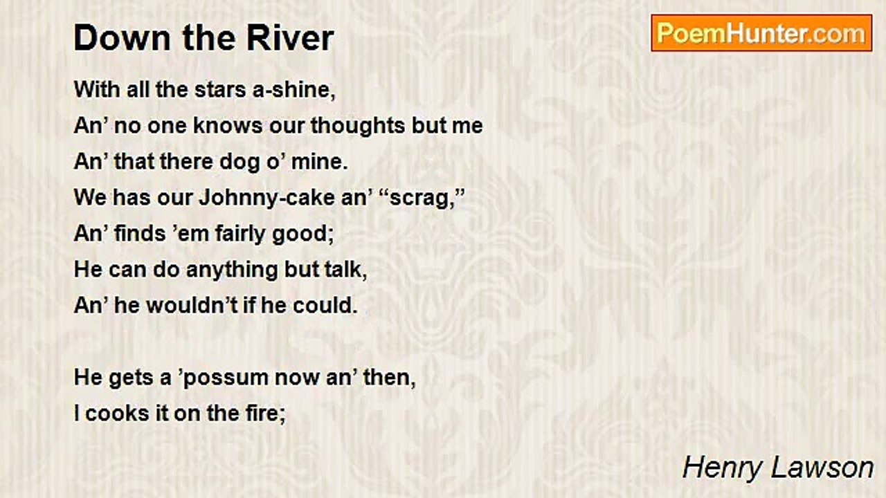 Henry Lawson - Down the River
