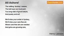 Henry Lawson - All Ashore!