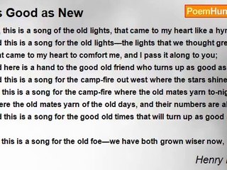 Henry Lawson - As Good as New