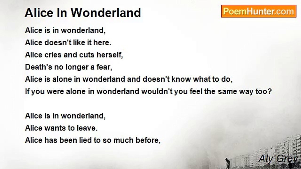 Aly Grey - Alice In Wonderland