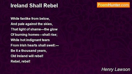 Henry Lawson - Ireland Shall Rebel