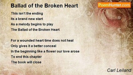 Carl Leiland - Ballad of the Broken Heart
