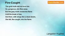 Langston Hughes - Fire-Caught