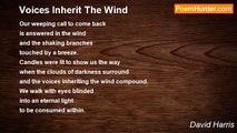 David Harris - Voices Inherit The Wind