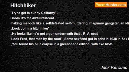 Jack Kerouac - Hitchhiker