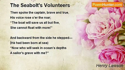 Henry Lawson - The Seabolt's Volunteers