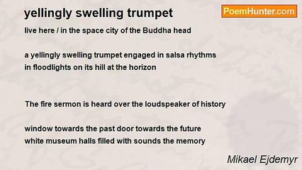 Mikael Ejdemyr - yellingly swelling trumpet (a bartender's good-night, part 14)