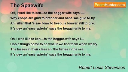 Robert Louis Stevenson - The Spaewife