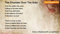 Henry Wadsworth Longfellow - The Chamber Over The Gate