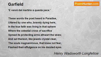 Henry Wadsworth Longfellow - Garfield