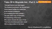 Henry Wadsworth Longfellow - Tales Of A Wayside Inn : Part 2. Interlude II.