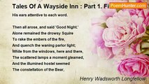 Henry Wadsworth Longfellow - Tales Of A Wayside Inn : Part 1. Finale