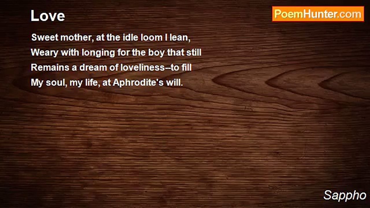 Sappho - Love