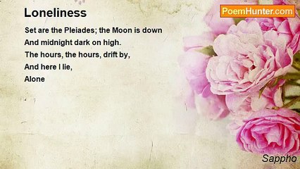 Sappho - Loneliness