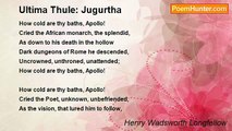 Henry Wadsworth Longfellow - Ultima Thule: Jugurtha