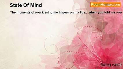 tamia wells - State Of Mind