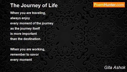 Gita Ashok - The Journey of Life