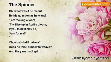 Bjørnstjerne Bjørnson - The Spinner