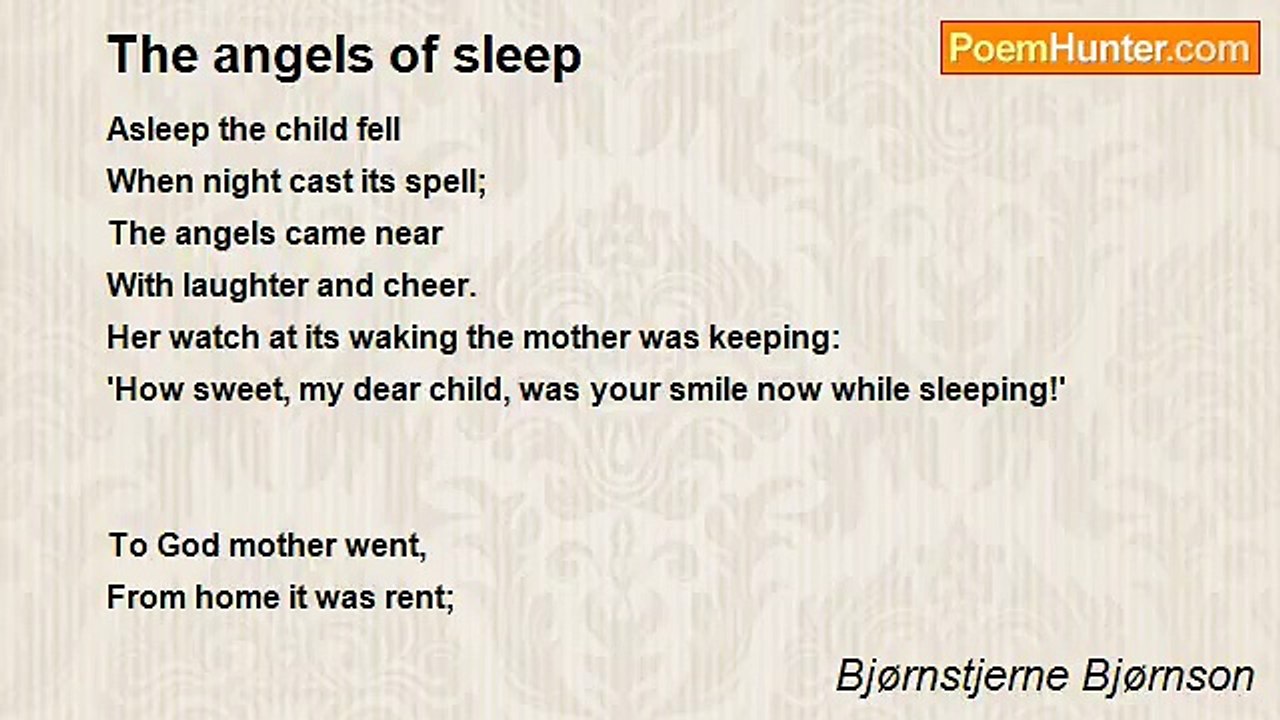 Bjørnstjerne Bjørnson - The angels of sleep
