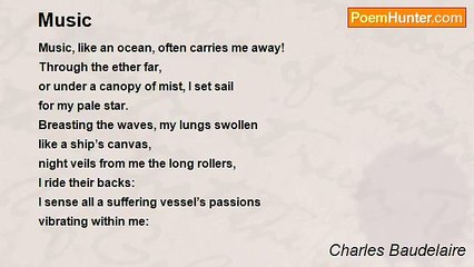 Charles Baudelaire - Music
