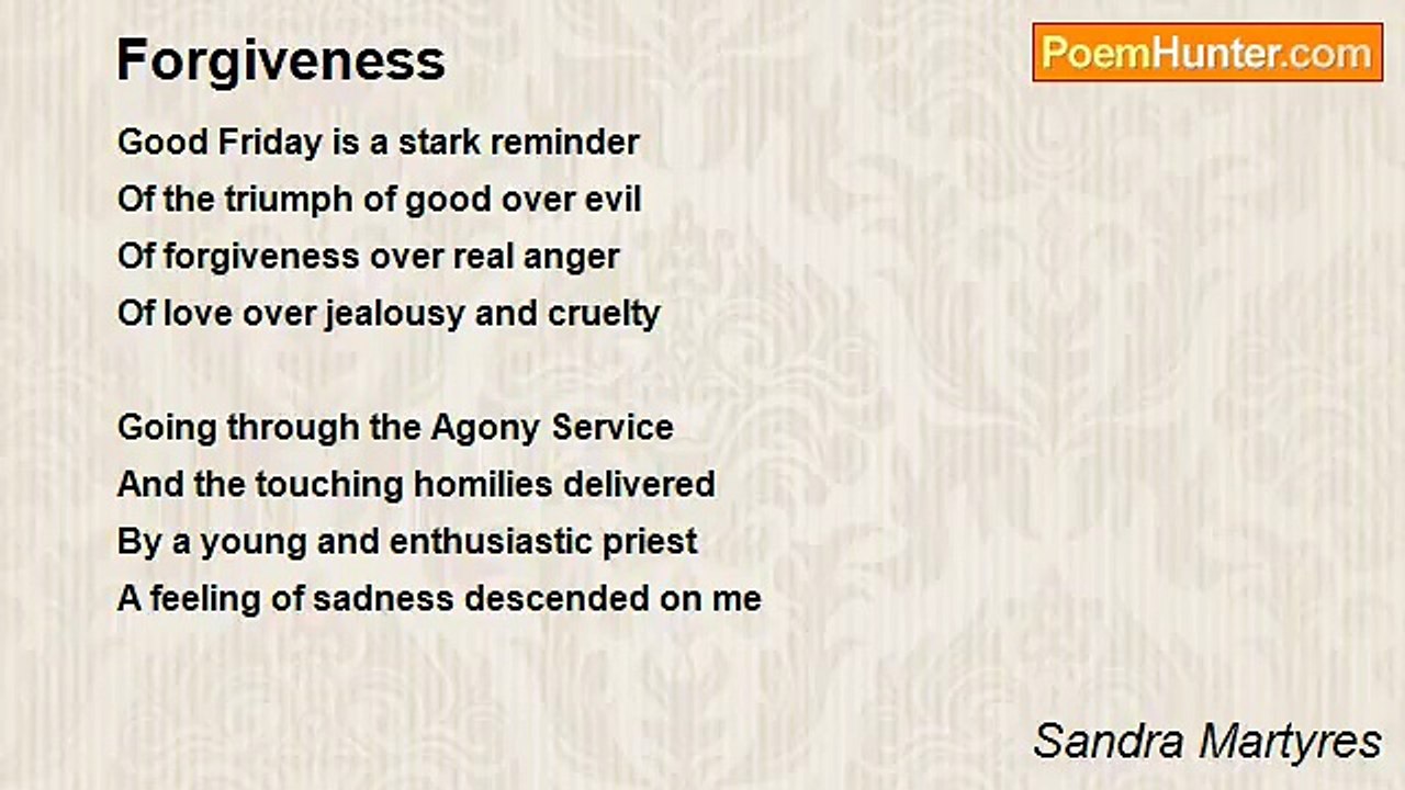 Sandra Martyres - Forgiveness