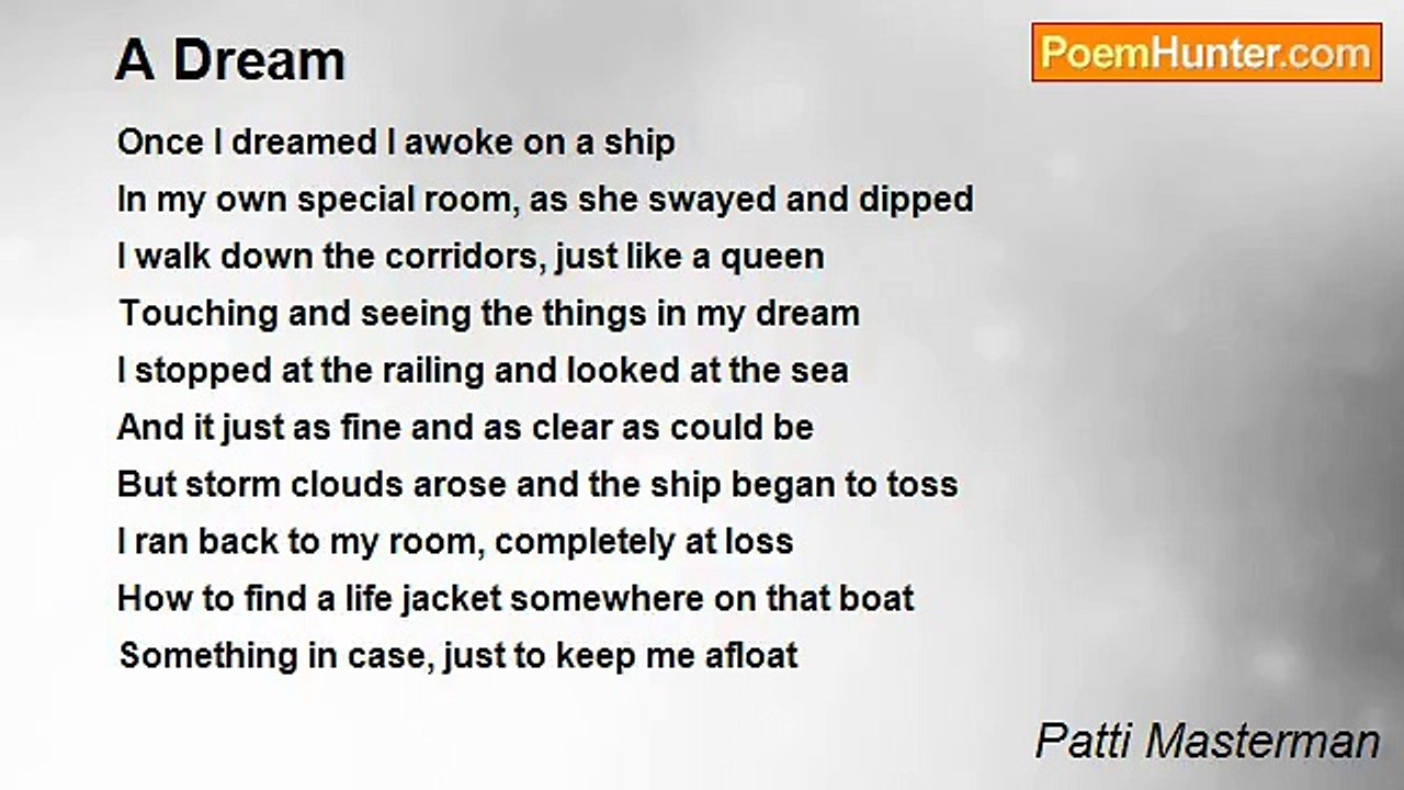 Patti Masterman - A Dream