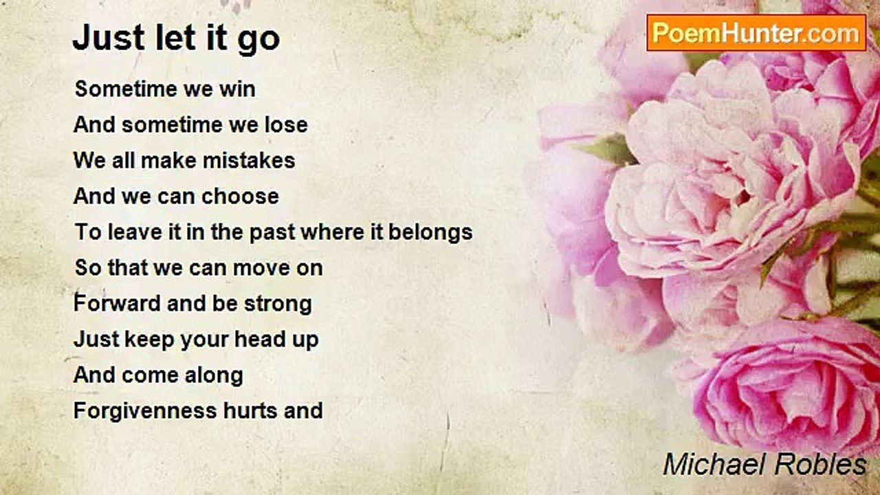 Michael Robles - Just let it go