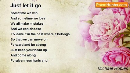 Michael Robles - Just let it go