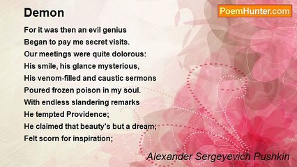 Alexander Sergeyevich Pushkin - Demon