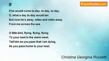 Christina Georgina Rossetti - If