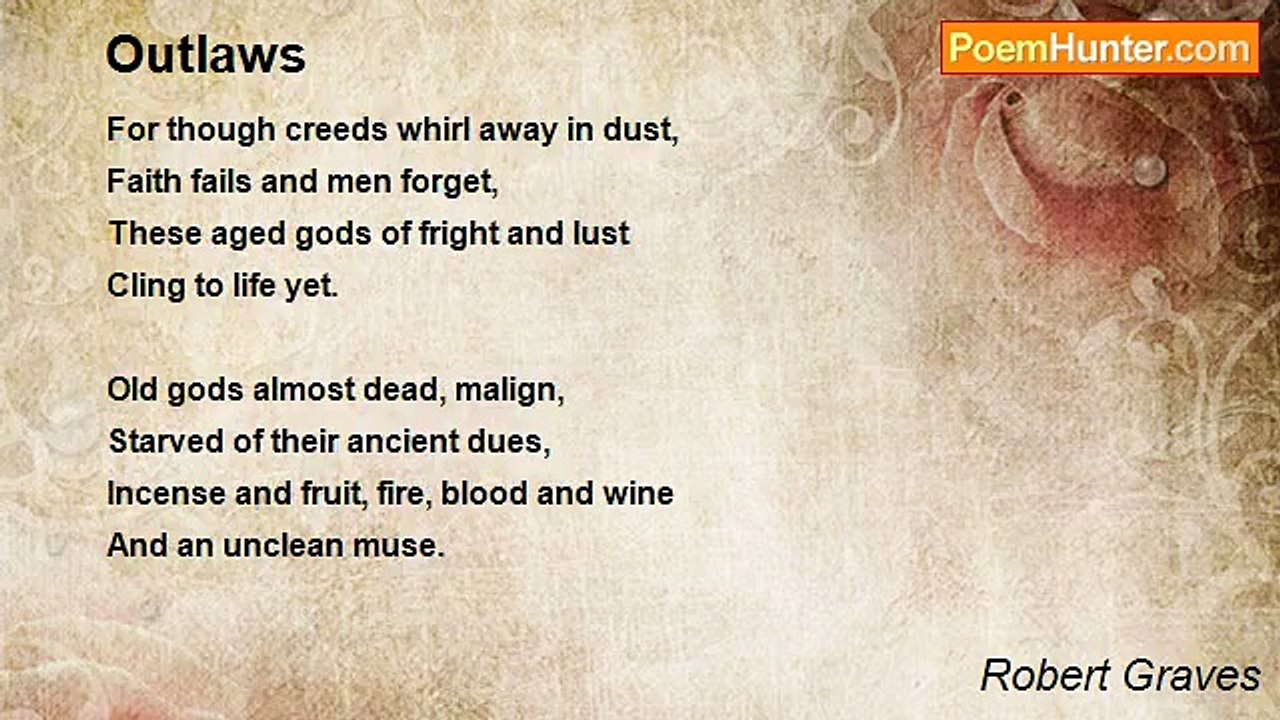 Robert Graves - Outlaws