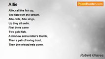 Robert Graves - Allie