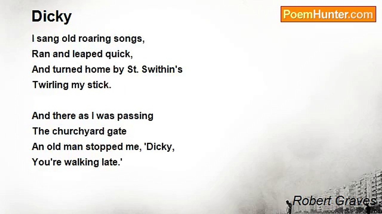 Robert Graves - Dicky