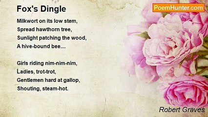 Robert Graves - Fox's Dingle