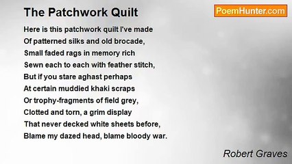 Robert Graves - The Patchwork Quilt