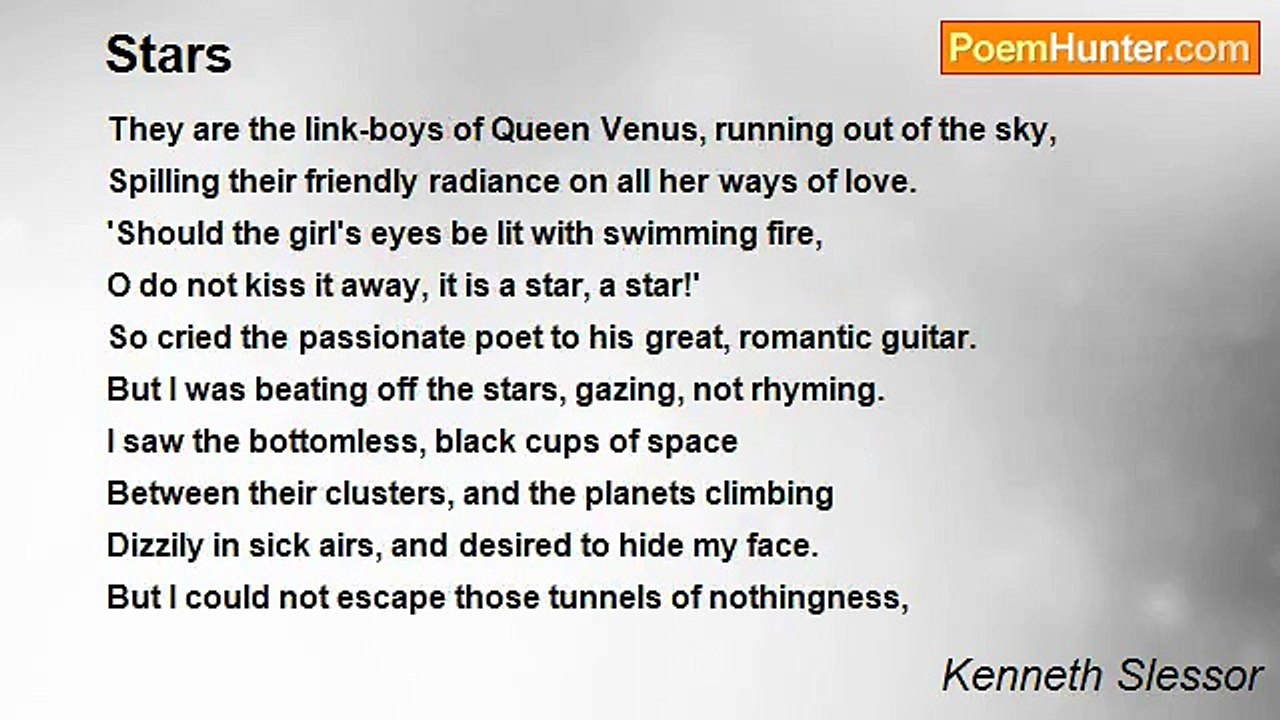 Kenneth Slessor - Stars