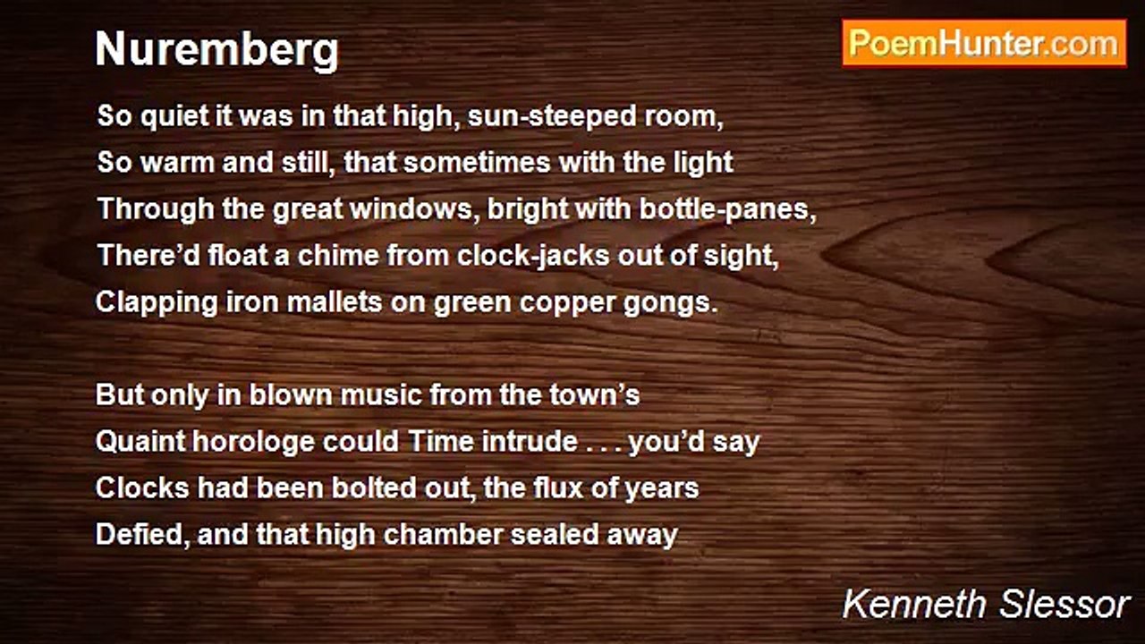 Kenneth Slessor - Nuremberg
