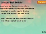 Ezra Pound - Of Jacopo Del Sellaio