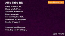 Ezra Pound - Alf’s Third Bit