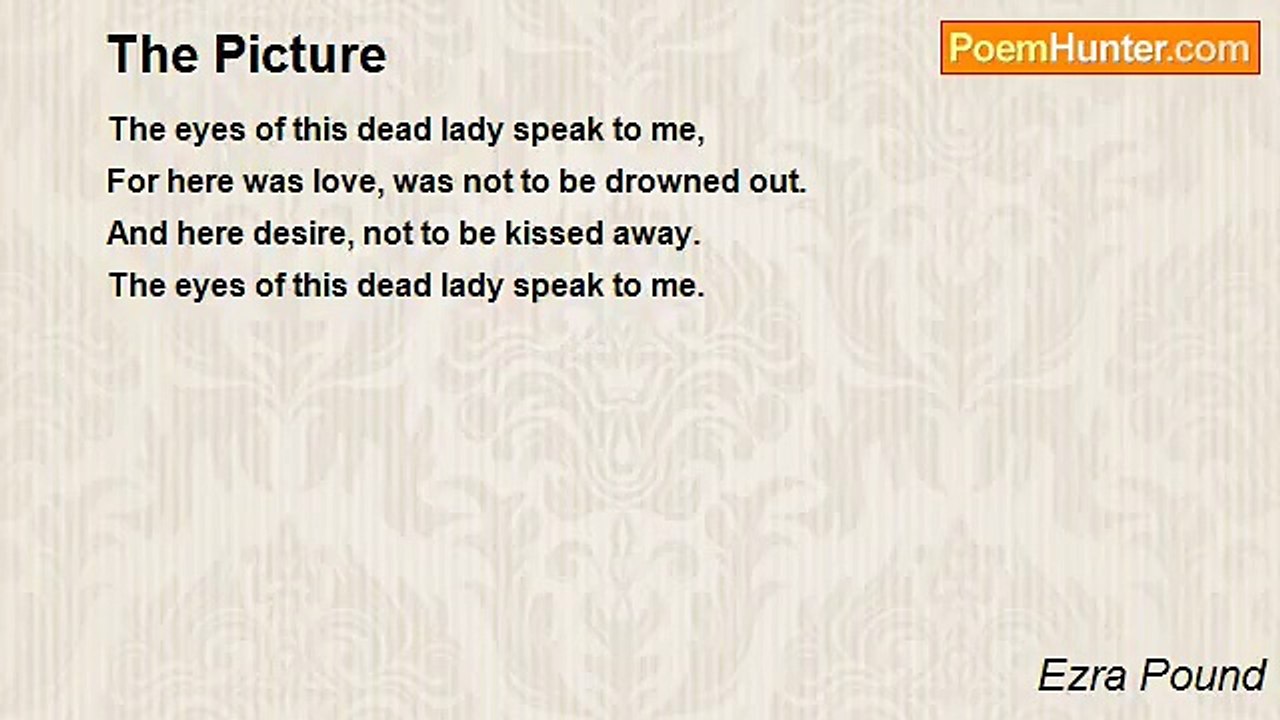 Ezra Pound - The Picture