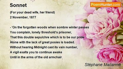 Stéphane Mallarmé - Sonnet