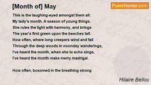 Hilaire Belloc - [Month of] May
